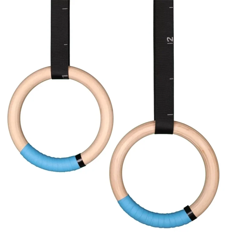 Anneaux CrossFit en bois extensibles