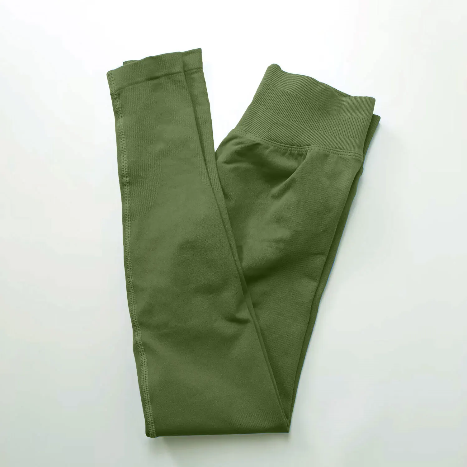Legging CrossFit femme vert olive