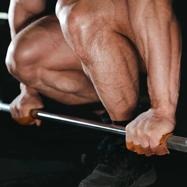 Maniques Crossfit camel avec trous