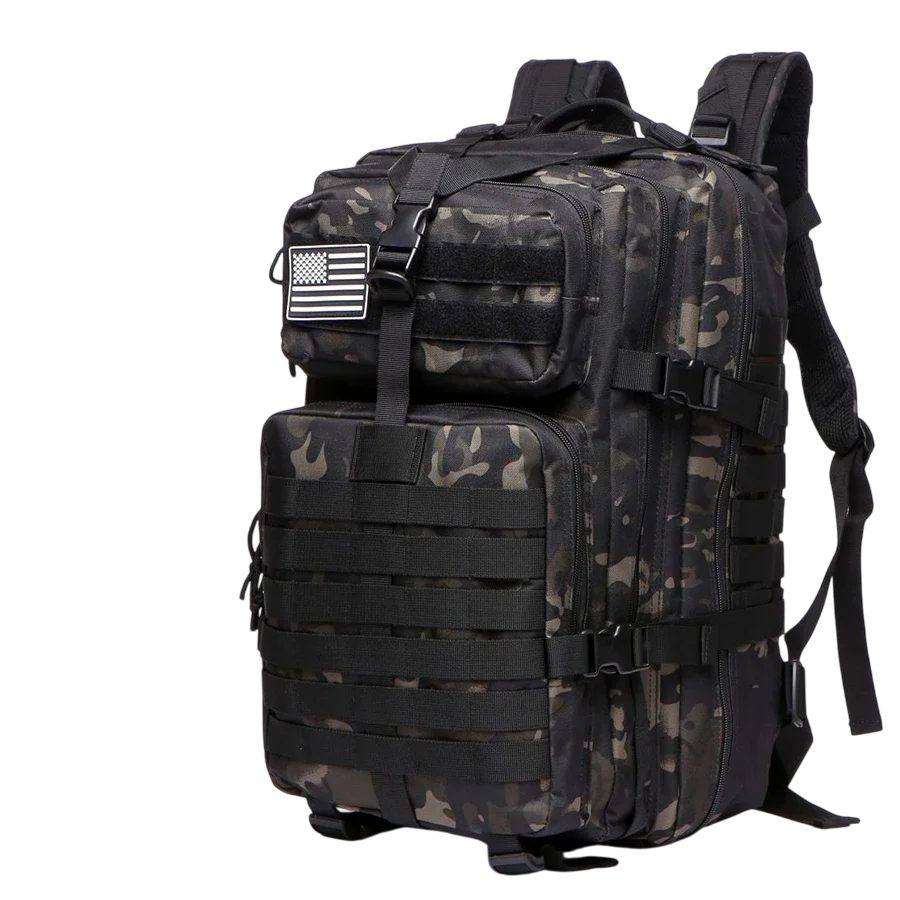 Sac de Crossfit camouflage noir 25/50L
