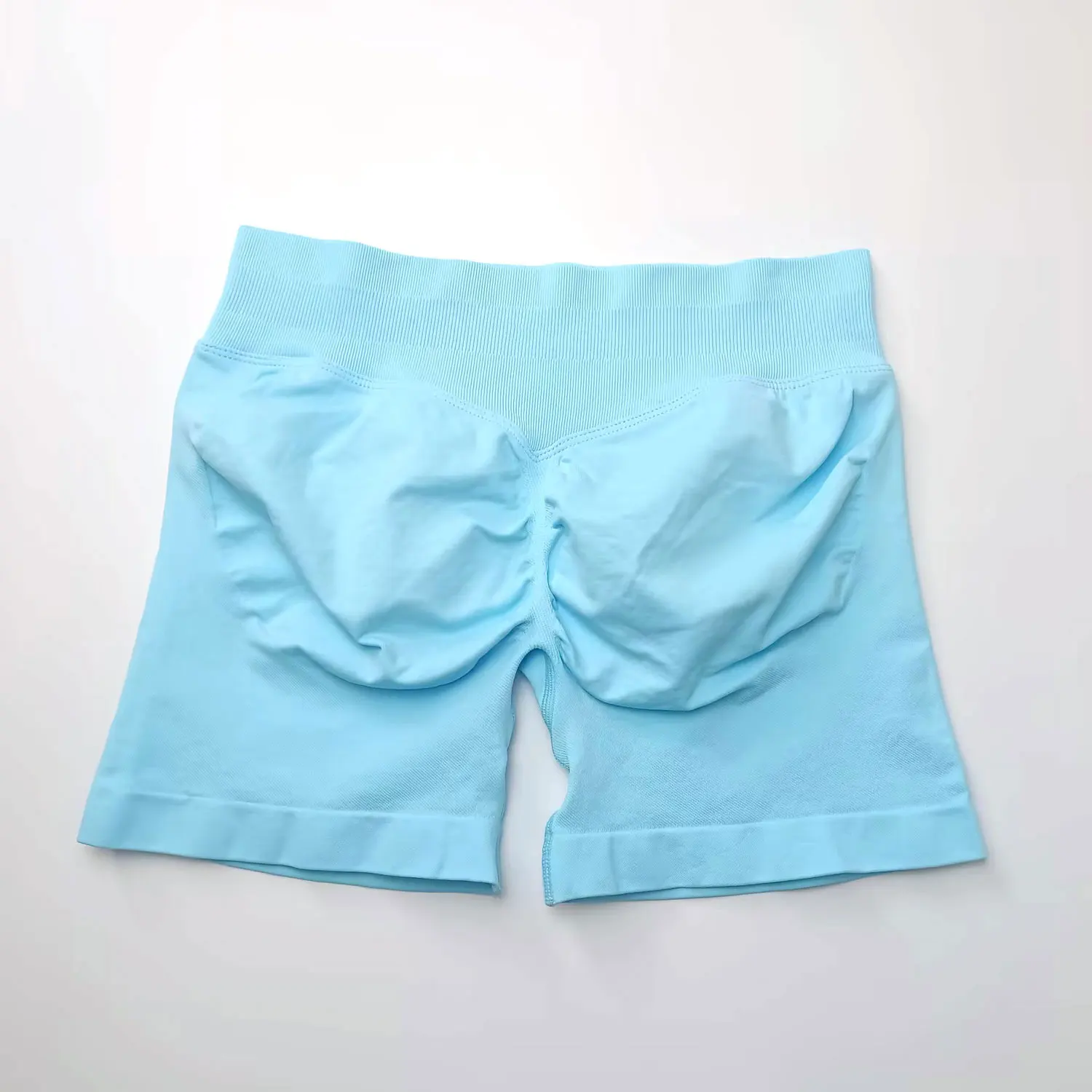 Short Crossfit legging femme bleu