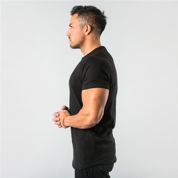 T-shirt CrossFit près du corps noir
