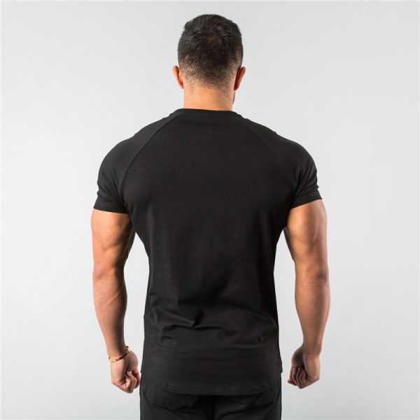 T-shirt CrossFit près du corps noir