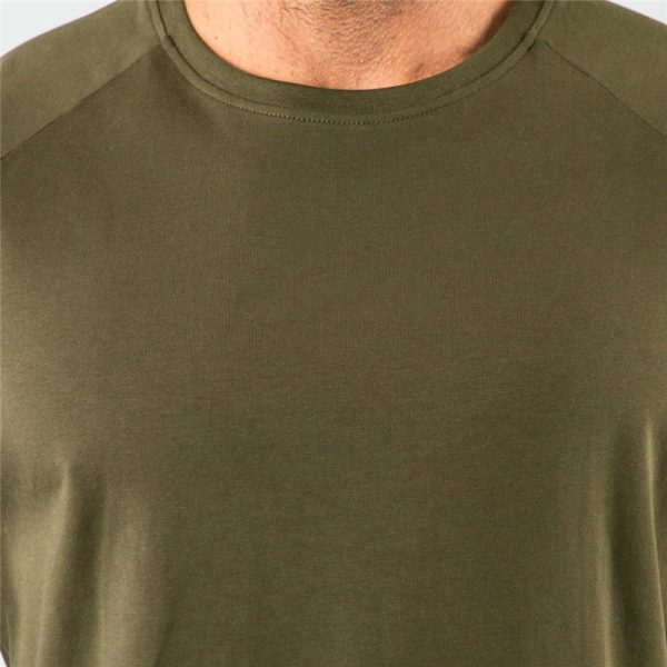 T-shirt CrossFit près du corps vert
