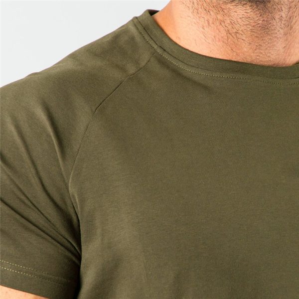 T-shirt CrossFit près du corps vert