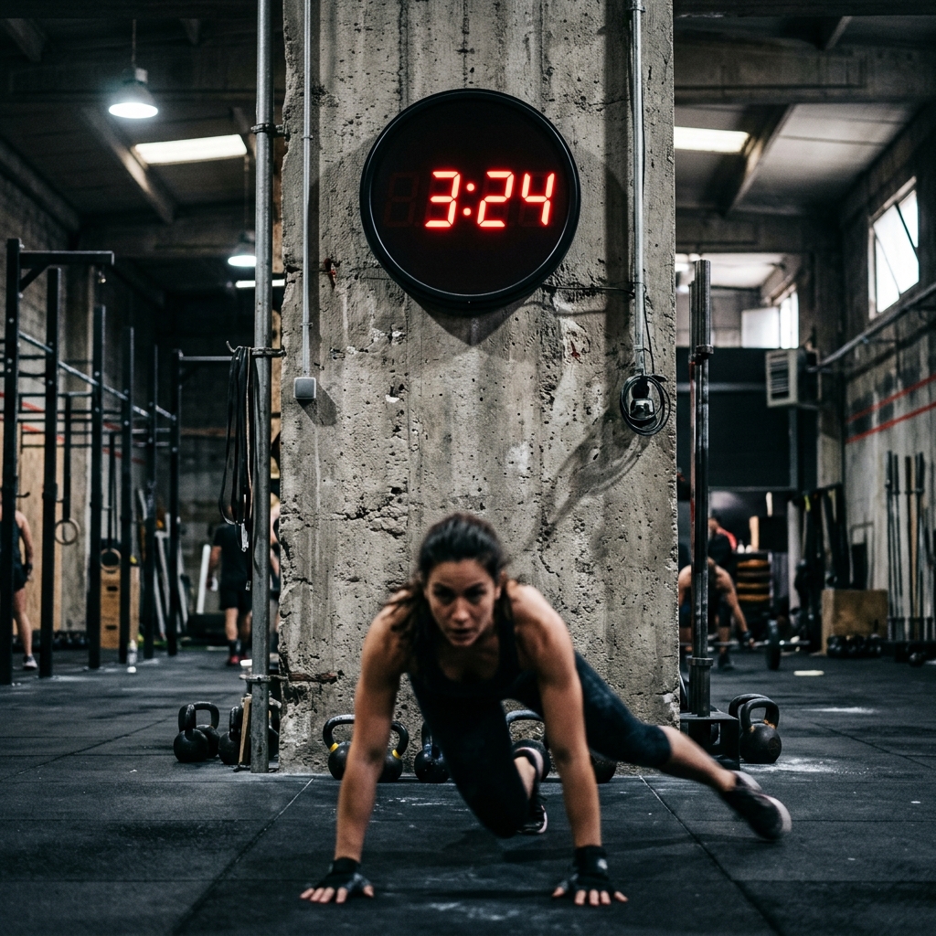 Wod clock - illustration