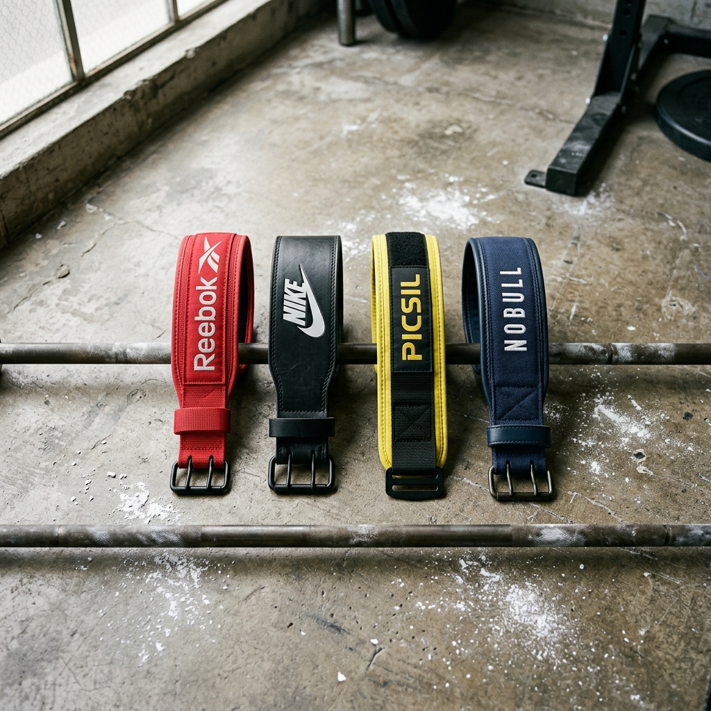 Ceinture crossfit : comparatif marques (reebok vs nike vs picsil vs nobull) - illustration