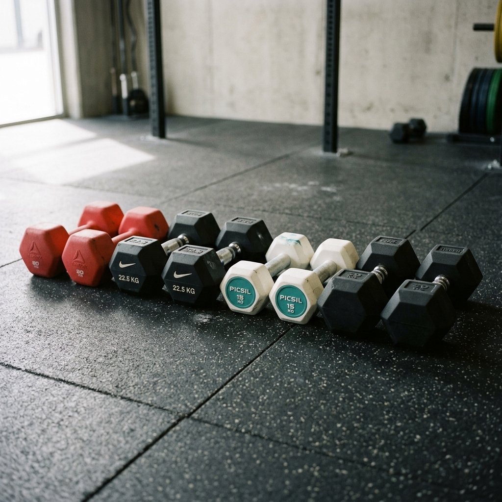 Haltères crossfit : comparatif reebok vs nike vs picsil vs nobull - illustration