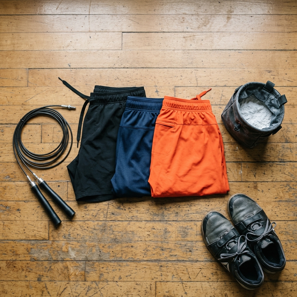 Shorts de crossfit pour box et home gym : le guide pour choisir le bon - illustration